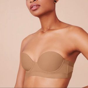 **BRAND NEW** Pepper (brand) Strapless Multiway Bra, 32A Cream or Nude